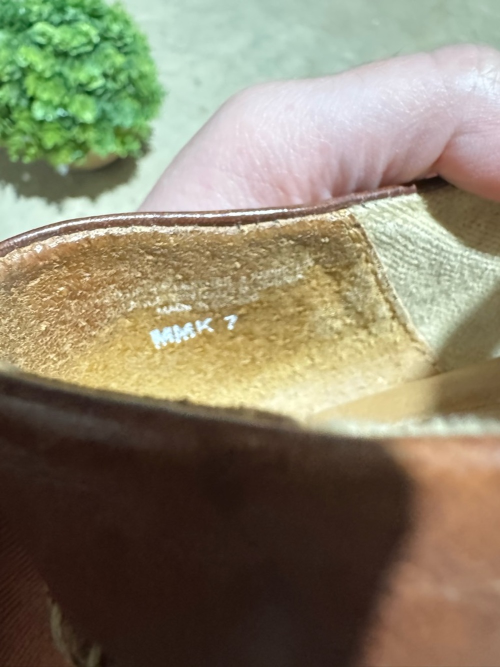 Born Women’s Brown Braided Strap Flats - Picture 5 of 6